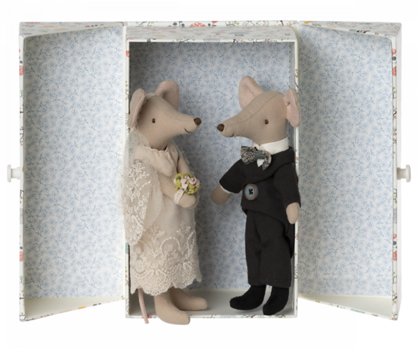 Hochzeitsmäuse in eine wunderschönen Box | Maileg