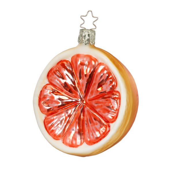 Weihnachtskugel Pink Grapefruit | Inge Glas bei YOOYAMA in Düsseldorf